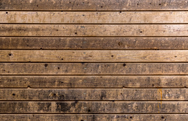 Wood close up texture background. Background of brown old natural wood planks Dark aged empty rural room with tree floor pattern texture. Good for any interior design