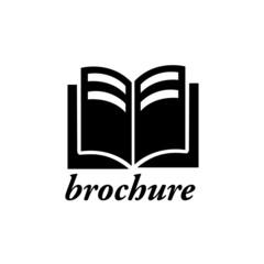 brochure icon vector - illustration