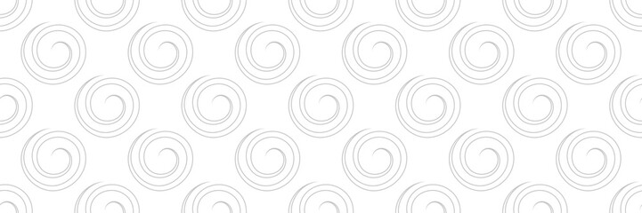 Monochrome seamless pattern. Abstract gray design on white background