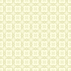 Floral seamless pattern. Olive green background