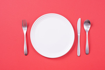 Valentine's Day design concept - Romantic plate dish in restaurant, holiday celebration meal...
