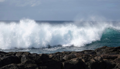 Fototapeta na wymiar Sea and waves