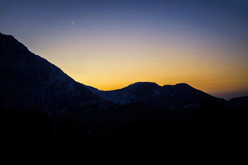 Mountain Silhouette