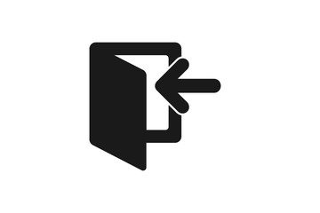  login icon vector 