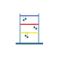 Golf ladder icon. Clipart image isolated on white background © dzm1try