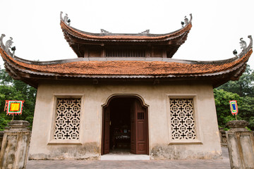 Fototapeta premium The top of the North Gate. Hanoi castle.