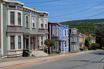 houses in the city