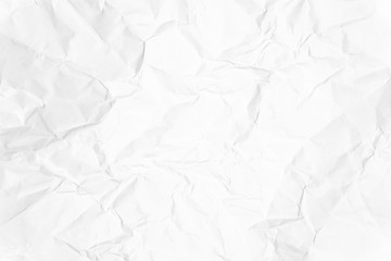 Obraz premium Paper texture Crumpled White.Top view.