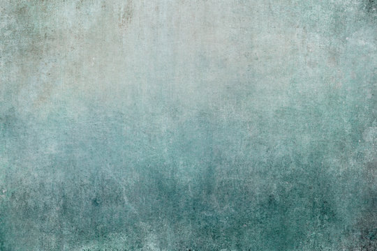 Old blue wall, grungy background or texture