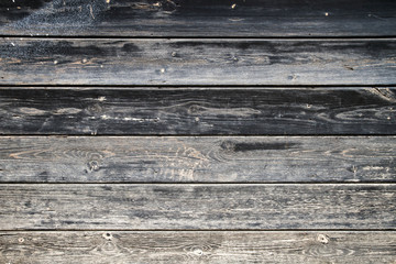 Obraz premium Old distressed wooden planks wall
