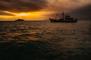 Buzios Rio de Janeiro Boat Sunset Sunrise Ship
