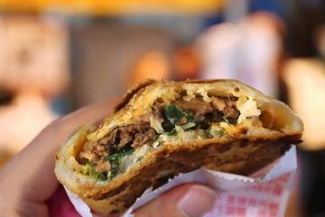 Taiwan black pepper bun