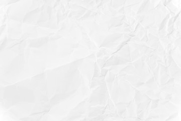 Obraz premium Paper texture Crumpled White.Top view.