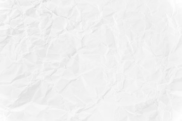 Paper texture Crumpled White.Top view.