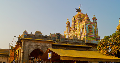Shree Khandoba temple dome, Jejuri, Pune, Maharashtra.