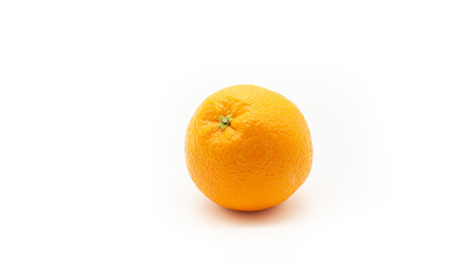 Orange on a white background, isolated