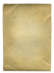 Vintage Paper Isolated