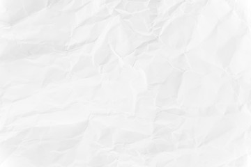 Paper texture Crumpled White.Top view.