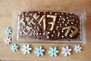 Kuchen zu spät zum 17. Geburtstag