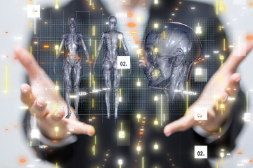 interface as medical network concept