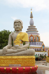 Phra Chedi Kaew, Wat Thaton, Chiangmai, Northern Thailand.