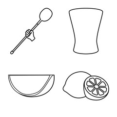 Isolated object of traditional and festival symbol. Collection of traditional and ethnic stock symbol for web.