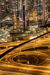 Fototapeta na wymiar Dubai Cityscape, UAE..