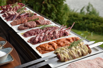 fabulous meats ready to be cooked