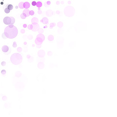 Bubbles Circle Dots Unique Colorful Bright Vector Background