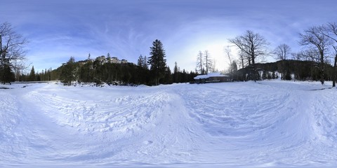 Winter Landscape HDRI Panorama