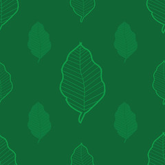 leaves background. seamless pattern