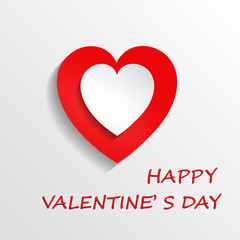 floating heart shaped disc