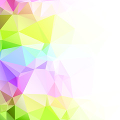 Colorful Polygonal Mosaic Background, Creative Design Templates