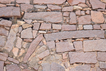 Granite Rock Ruins/peeled Wall Texture Background Image