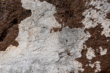 Old brick red  texture or laterite which was used to make the temple wall. Thailand castle