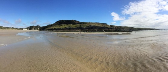 Promenade à Saint Anne La Palud en Bretagne Finistère Cornouailles	