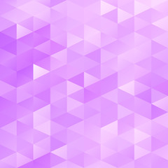 Purple Polygonal Mosaic Background, Creative Design Templates