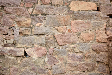 Granite Rock Ruins/peeled Wall Texture Background Image