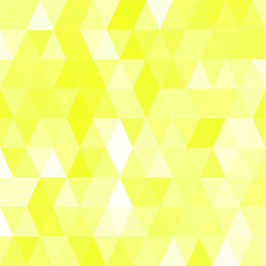 Obraz premium Yellow Polygonal Mosaic Background, Creative Design Templates