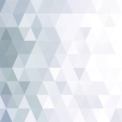 White Polygonal Mosaic Background, Creative Design Templates