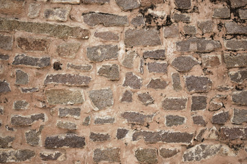Granite Rock Ruins/peeled Wall Texture Background Image