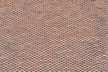 Fototapeta premium traditional clay roof tiles of chinese asian temple background texture