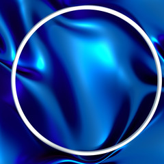 Luxury drapery fabric. 3d illustration, 3d rendering.