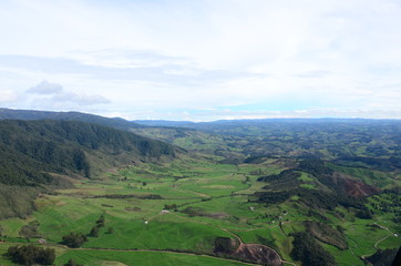 Fototapeta premium aerial photography, north of antioquia, milk zone of colombia