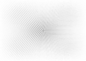 Abstract halftone dotted background. Futuristic grunge pattern, dot and circles.  Vector modern optical pop art texture for posters, sites, business cards, cover, postcards, labels, stickers layout.