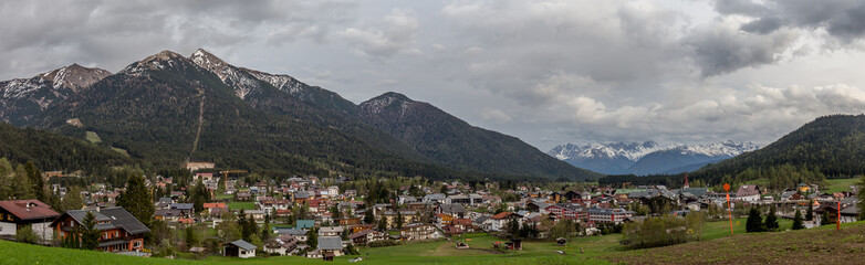 Beautiful landscape. Seefeld, Tyrol, Austria
