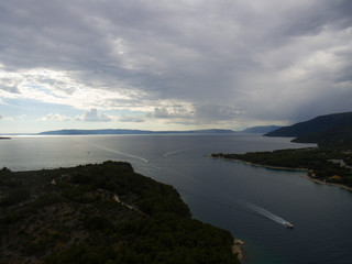 drone  photo Cres Croatia