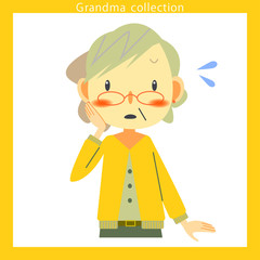 シニア女性　トラブル