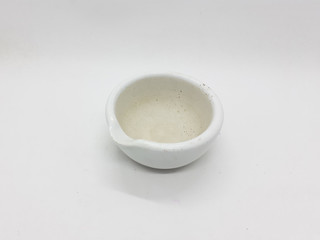 Antique Luxury Elegant Classic Clay Ceramics Porcelain Kitchenware for Cooking Utensils in White Isolated Background