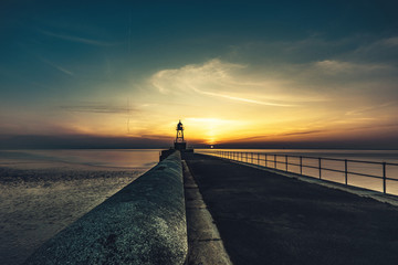 Molenfeuer an der Nordmole